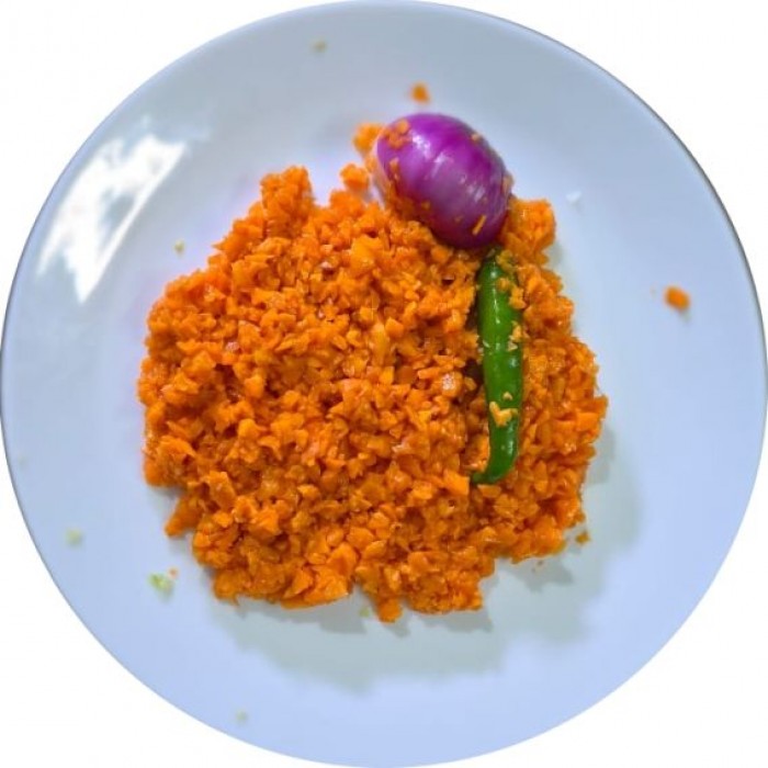 Carrot Thoran Cut - 500 Gram